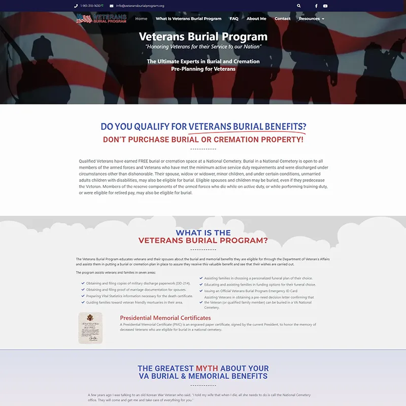 Veterans Burial